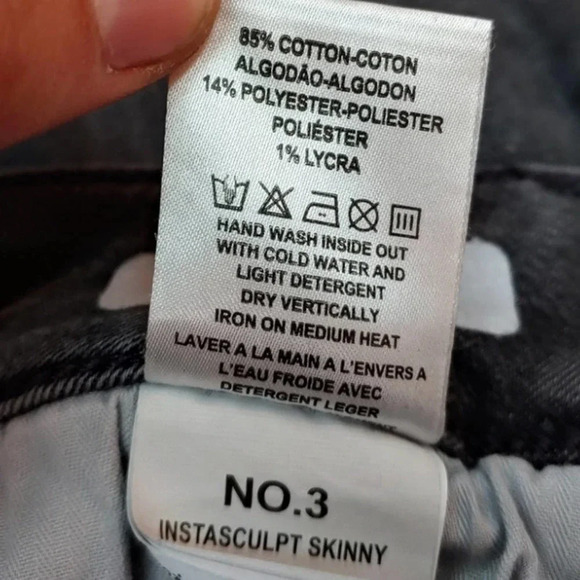 DL1961 No 3 Instasculpt Skinny Jeans in Weathered - Picture 13 of 14